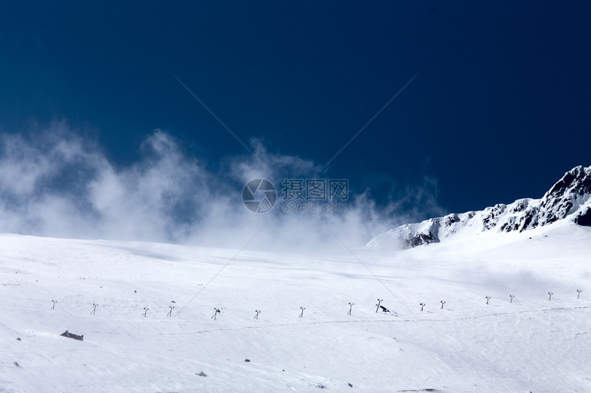 俄勒冈州霍德山雪冠风景图片