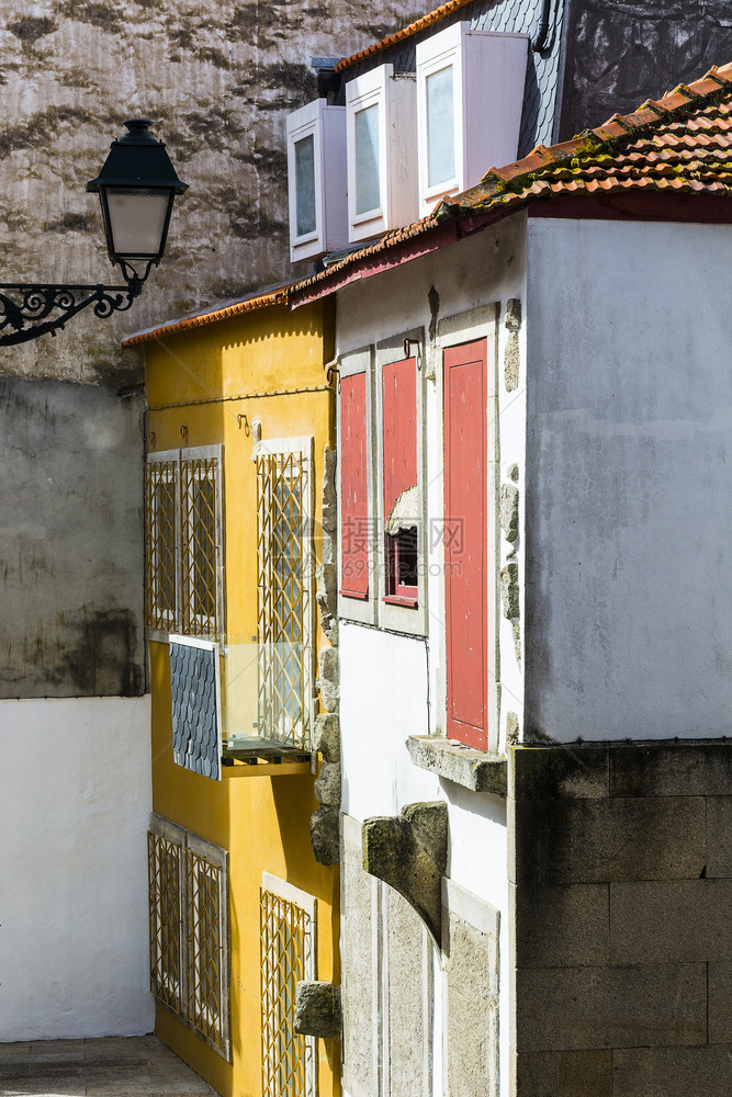 葡萄牙传统外墙的景象图片