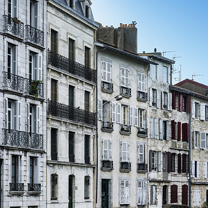 法国的经典欧洲建筑背景图片