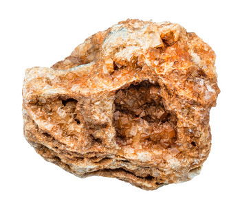 天然矿物的大型乌拉尔山的白色背石灰上孤立的岩Wulfenite晶体图片
