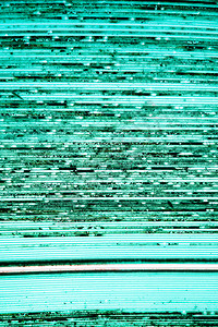 从旧绿色的半透明蜂蜜聚碳酸酯板上图片