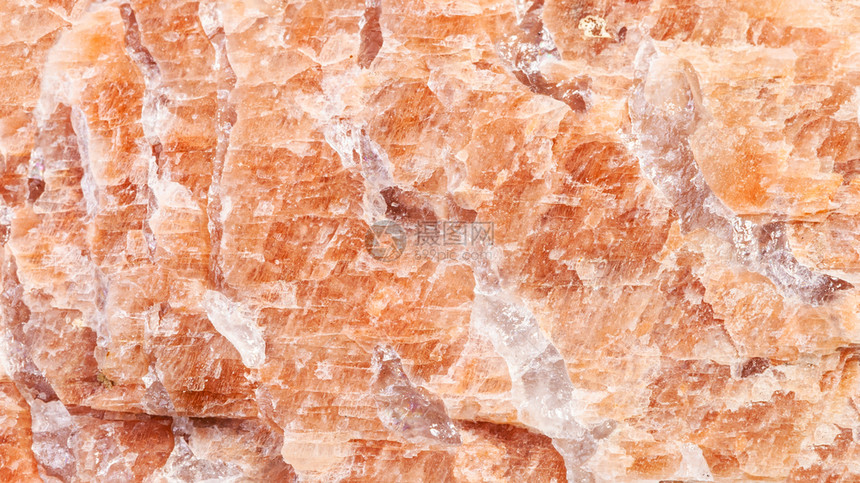 表面天然棕褐色佩格马提岩接近的天然褐色皮格马提岩的光彩背景图片