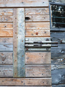 木制门锁图片