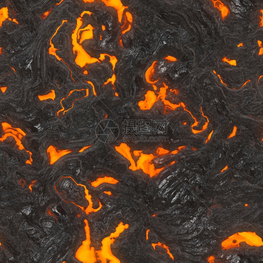 无缝的火熔岩03质地图片
