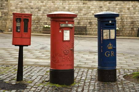 伦敦邮箱红色的字母政背景图片
