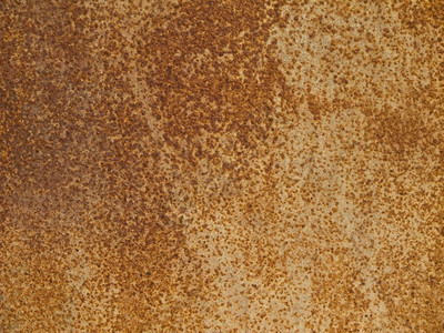 生锈的表面关闭一扇生锈的风湿钢门阿尔滕堡风化质地设计图片