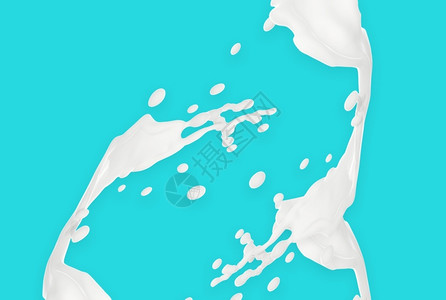 牛奶蓝液体颜色背景图片