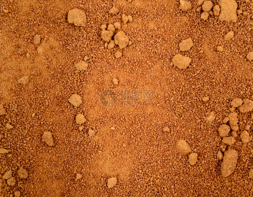 食物甜的棕椰子糖褐有机食品布料的图片