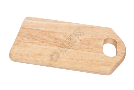 切割白色的木头厨房板图片