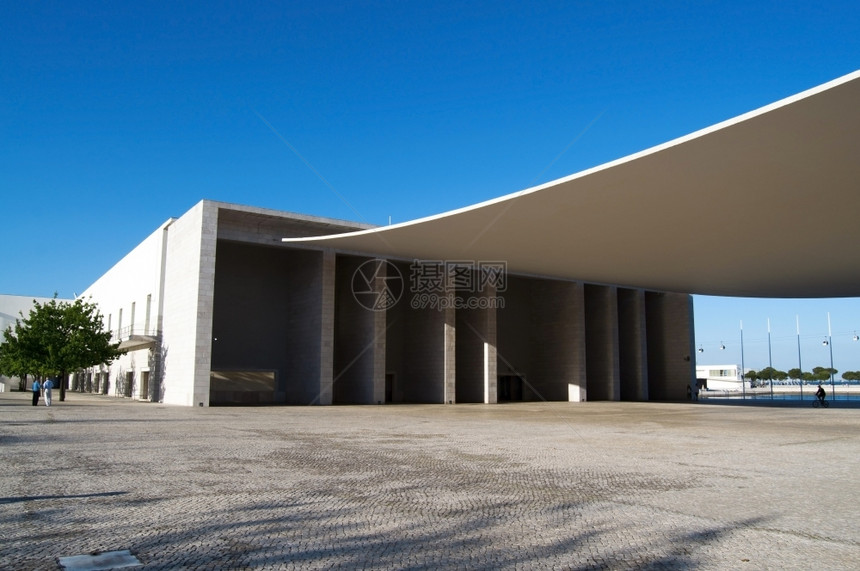 旅行现代的Lisbon城市波纹博览会现代建筑世博图片