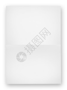 空白的纸折叠在色背景上的半个隔开处白色的门户14背景图片