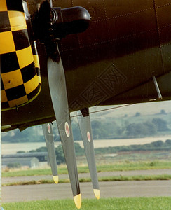 B17飞行堡垒螺旋桨叶轰炸机螺旋桨战鸟刀片世界背景图片