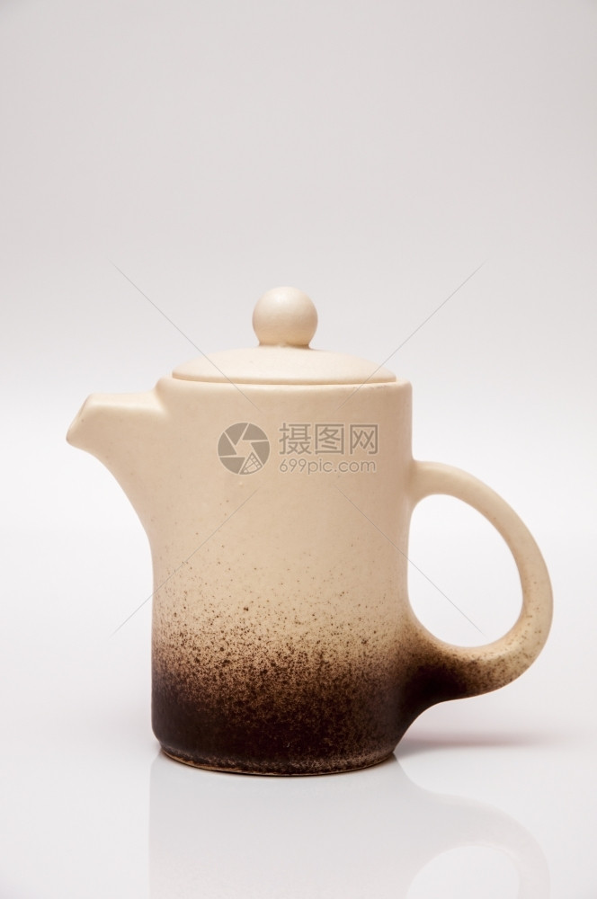 有机的健康陶瓷咖啡以抑制热量自然图片
