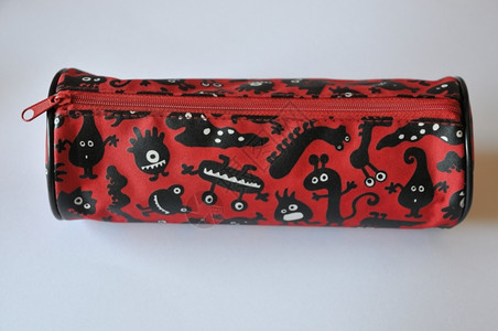 红色的带有黑设计红案件颜行李黑的背景图片