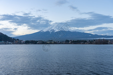 富士山和富士河口湖图片