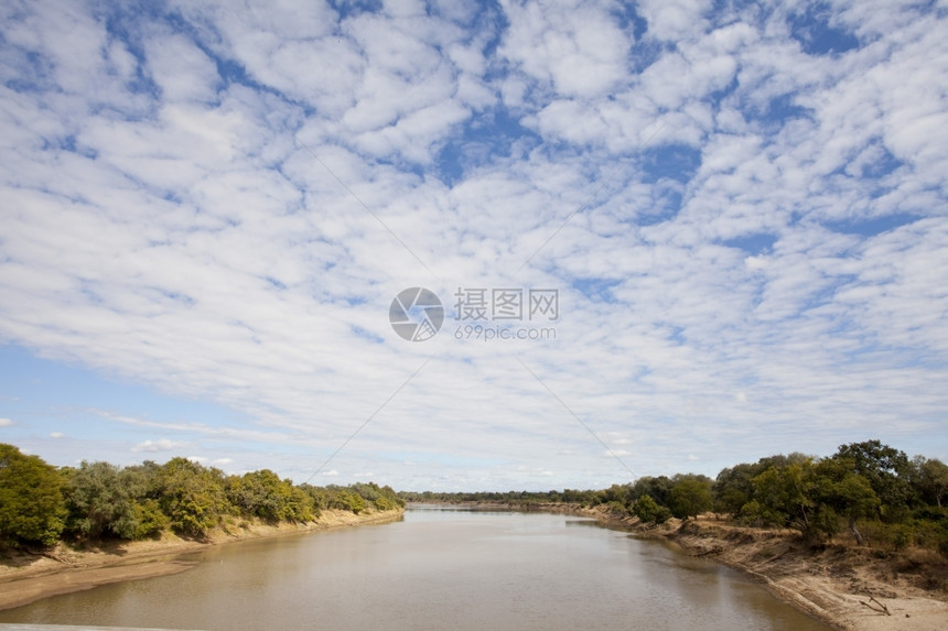 卢安瓜景观颜色赞比亚南卢昂瓦河风景图图片