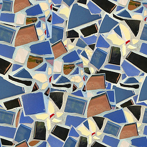 碎瓷砖马赛克01装饰事物质地背景图片