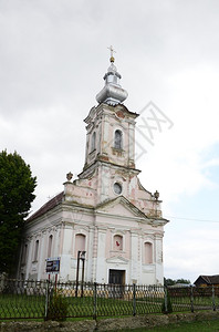 巴纳茨卡帕兰村塞尔维亚冬青天使教堂地标建筑会正统学图片