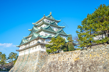 日本名古屋城堡图片