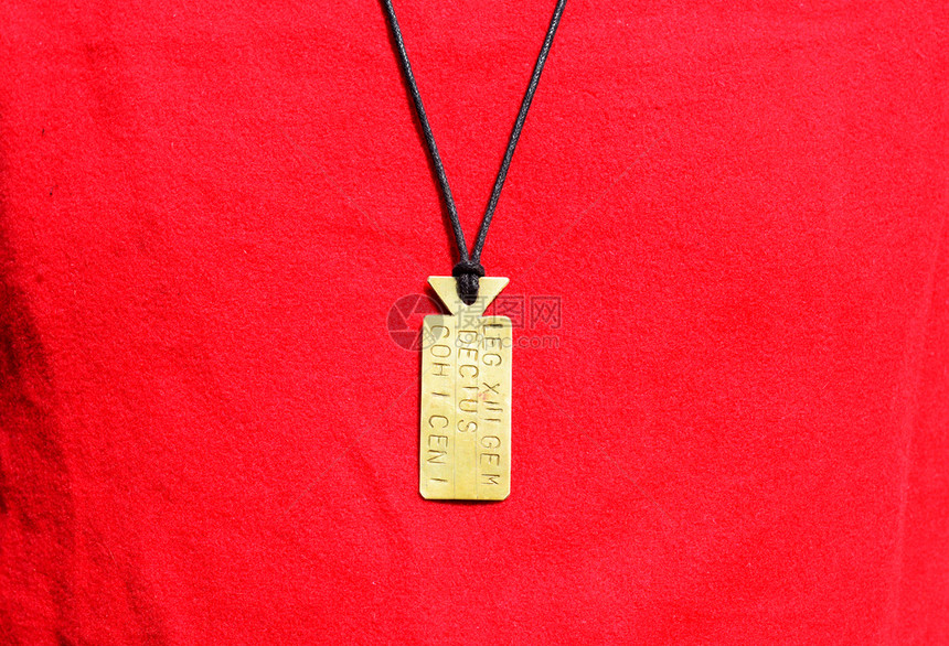 牌匾身份标识符罗马士兵古青铜牌标记识别符号细节图片