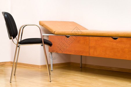 医生咨询室的沙椅和发地面扶手椅子背景图片