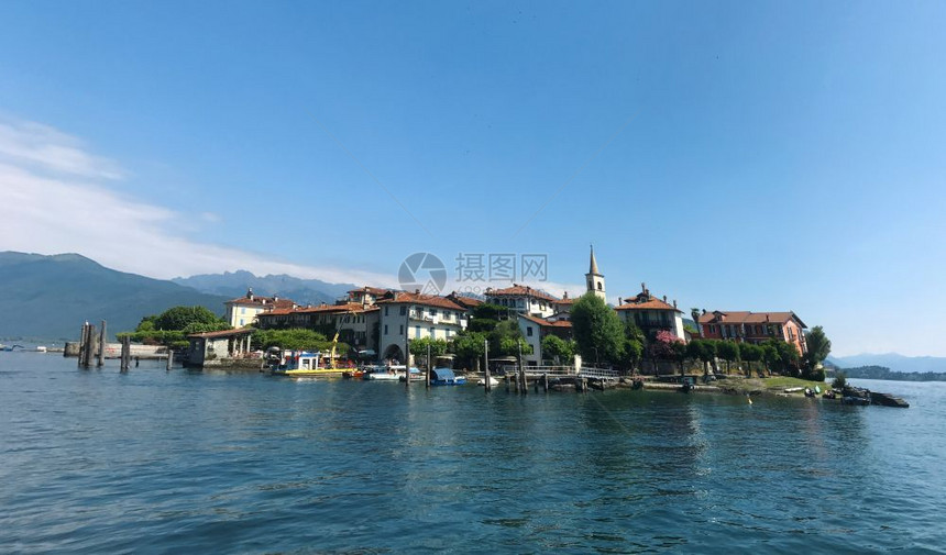 旅行上级建筑学意大利马吉奥雷岛湖意大利里程碑式建筑结构图片