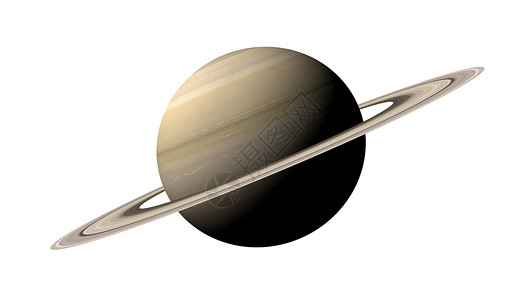 带家具的由美国航天局提供的这幅图像元件3D土星在白色背景上被孤立白色的系统插画