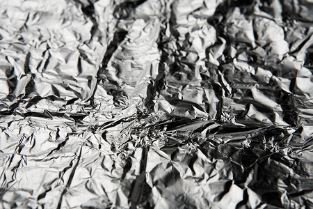 TinFoil抽象背景纹理铝的皱背景图片