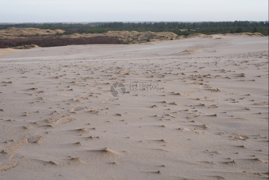 丹麦斯卡根Dune景观沙丘和日光风云荒野图片