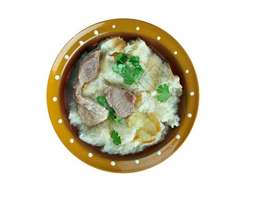 味道简化羊肉泡沫汤面包简体中文国人图片