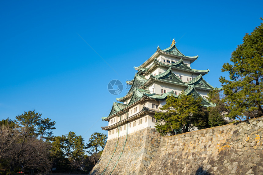 日本名古屋城堡图片