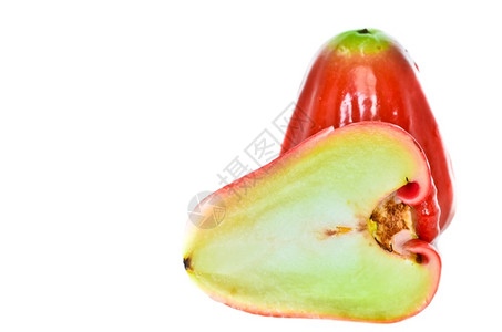 新鲜的玫瑰苹果泰国食物图片