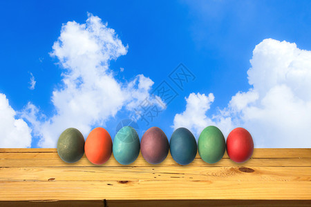 复活节伊斯特鸡蛋多彩的复活节打猎周一日图片