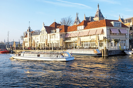 荷兰阿姆斯特丹海岸城市风光图片
