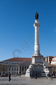 多姆里斯本市葡萄牙大教堂佩德罗四世雕像地标社论04921城市旅游图片