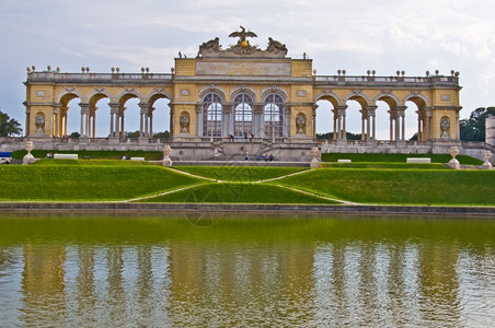 雅各布斯奥地利亭维也纳美泉宫的Gloriette全景哈布斯堡背景