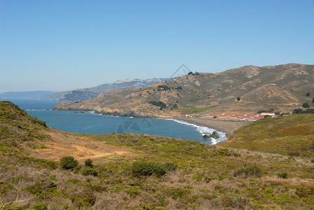 加利福尼亚州马林岬角波尼塔的景色太平洋海岸图片