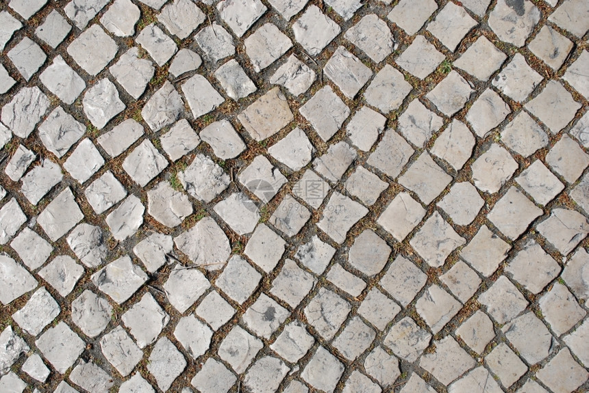 黑色的质地材料典型葡萄牙人行道图片