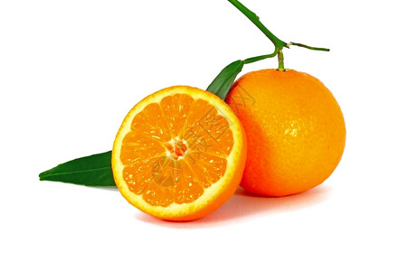 酸的白上孤立柑橘热带自然食物图片