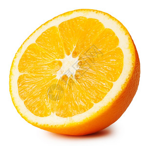 切开的多汁橙子背景图片