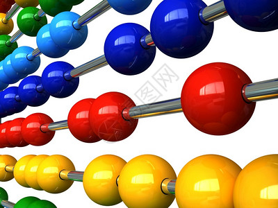 数减法3d配有多彩球的算盘学生图片