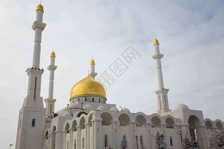 伊斯兰清真寺背景图片