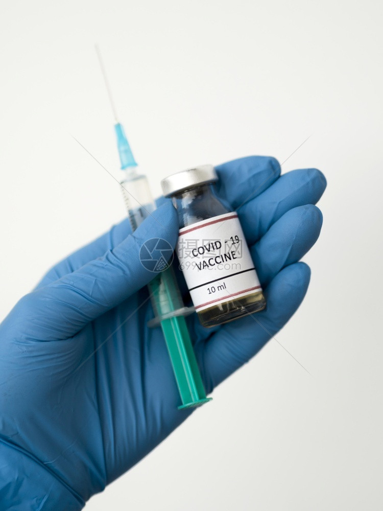感染药物注射针筒疫苗接种概念新冠图片