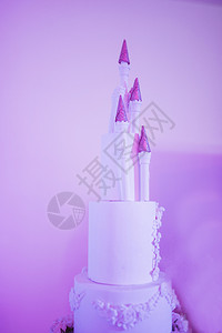 蛋糕城堡素材城堡白色婚礼蛋糕背景