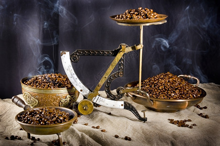 咖啡豆原材料图片
