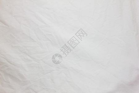 皱巴的时尚材料背景近身折叠白织物纹理图片