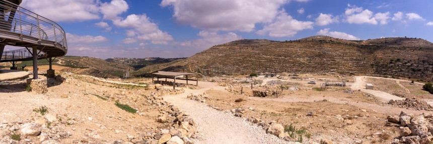 圣经上的撒马利亚岛景观以色列旅游风景考古学撒玛利亚图片