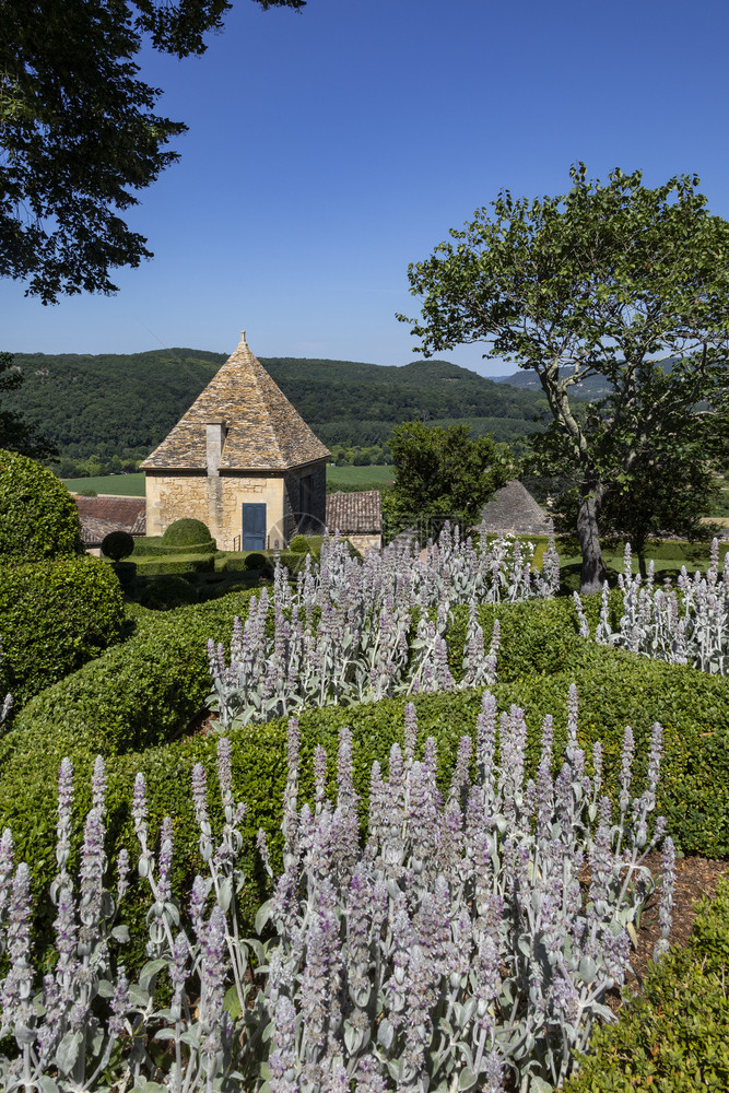 法国多纳地区JardinsdeMarqueyssac花园建造旅行艾伦图片