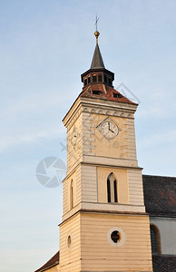 细节宗教旅游圣巴塞洛缪塔福音教堂布拉索夫最古老的建筑罗马尼亚图片