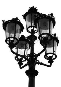 玻璃老的电灯泡巴黎路图片
